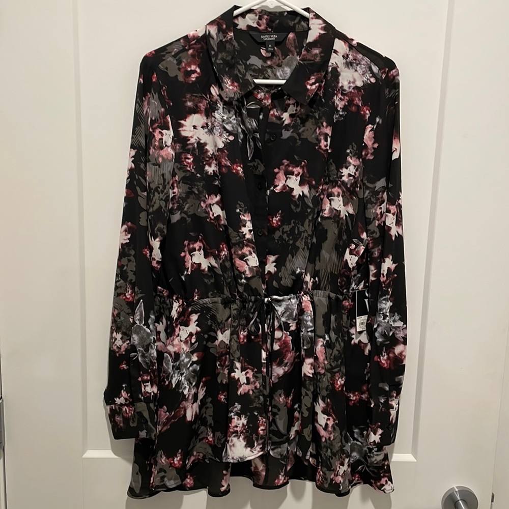 Simply Vera floral print blouse